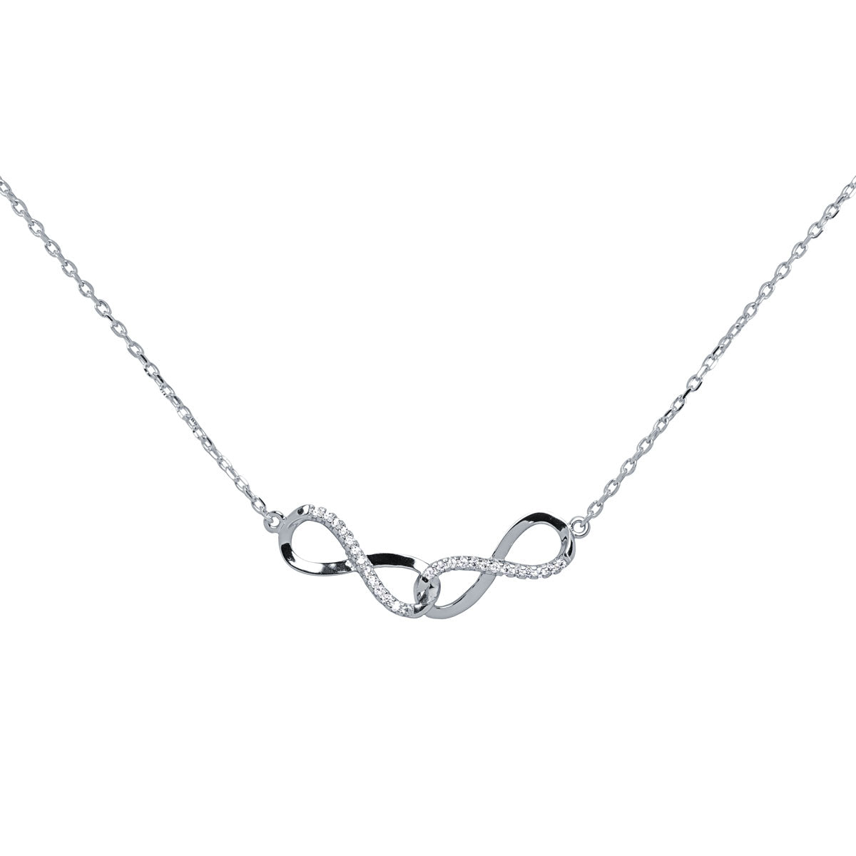 Collar Infinity de Plata 925 Personalizado