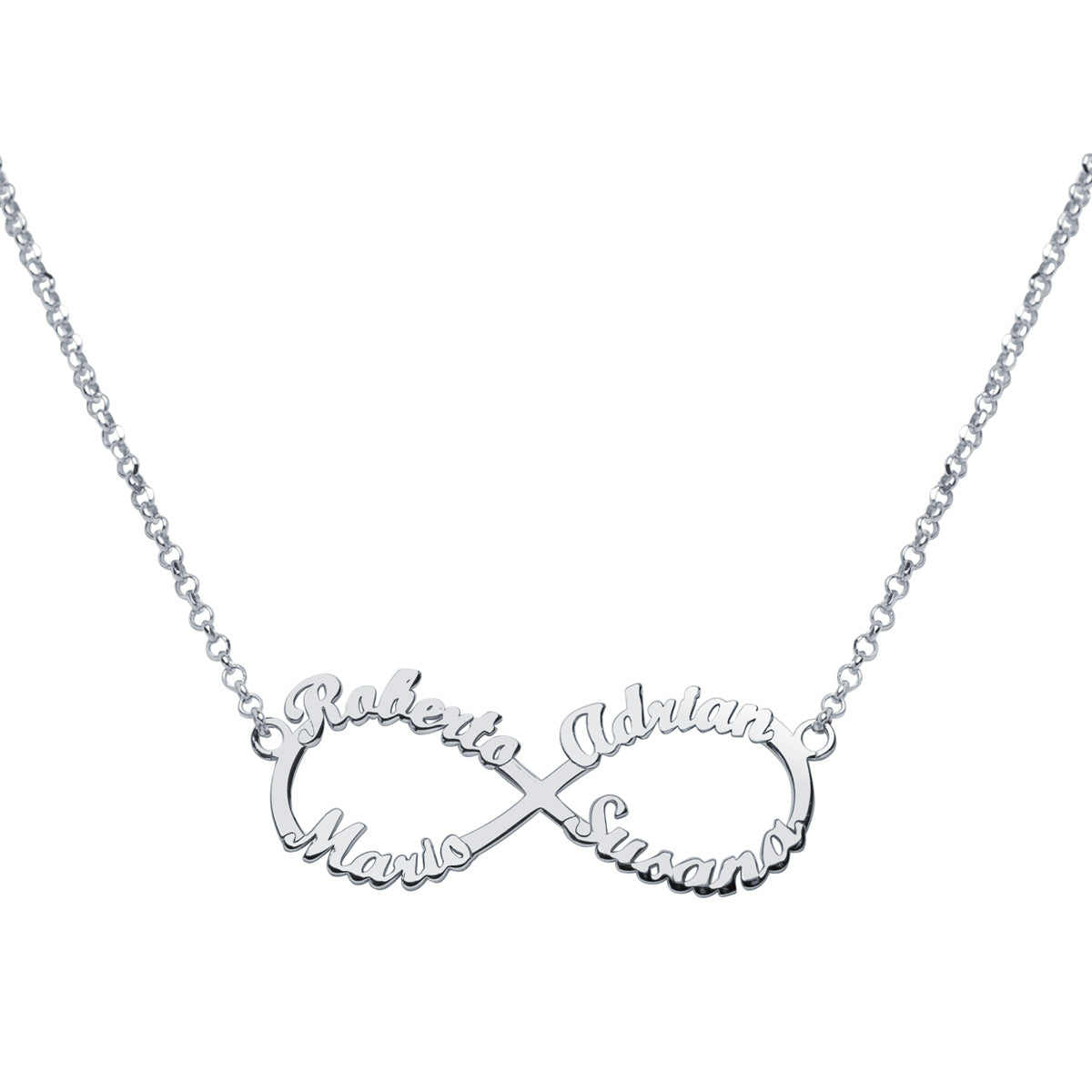 Collar Infinito Cuadruple