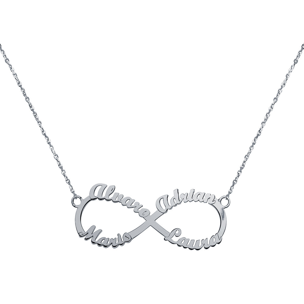 Collar Infinito Cuadruple