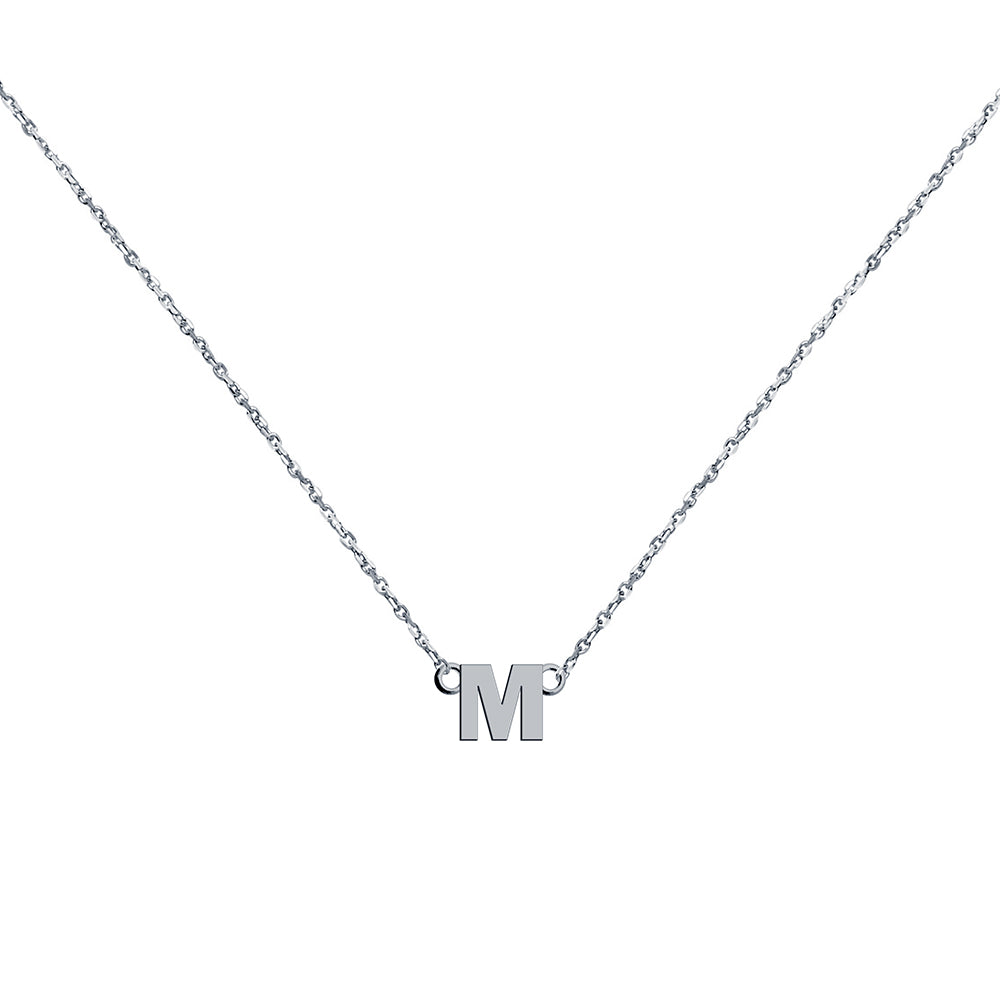 Collar Minimal de Oro con Inicial Grabada