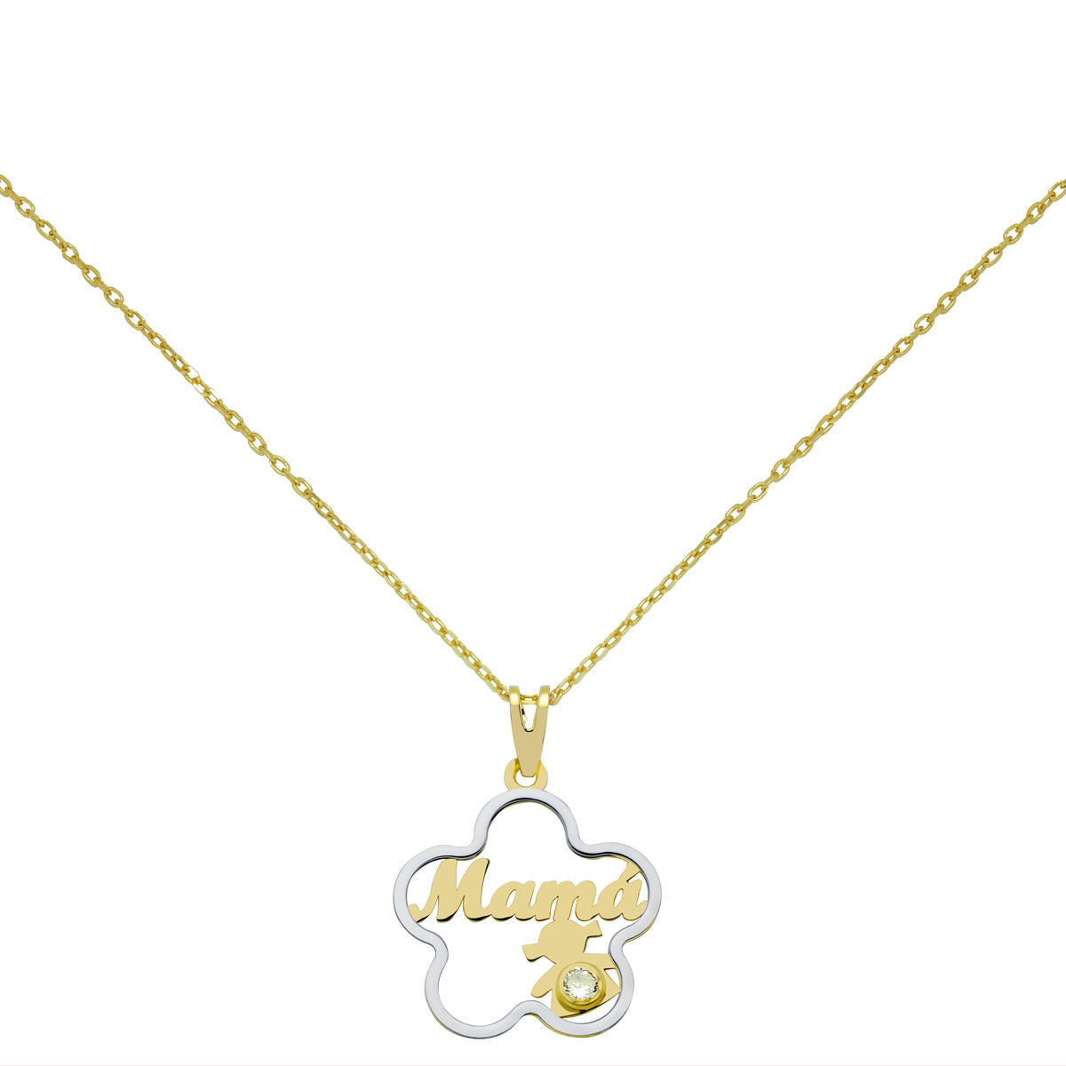 Collar Mamá Flor Niña