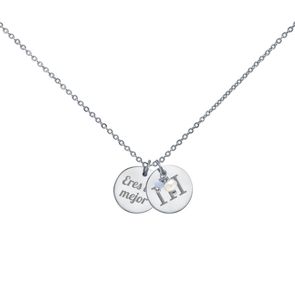 Colgante String Charms de Plata 925 Personalizado