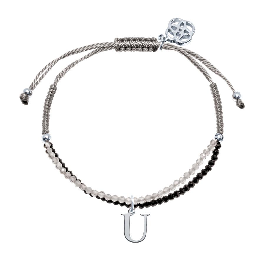 Pulsera de Plata 925 con Inicial Grabada