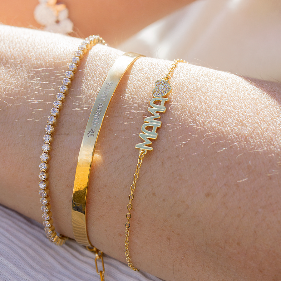 Pulsera Personalizable Rígida