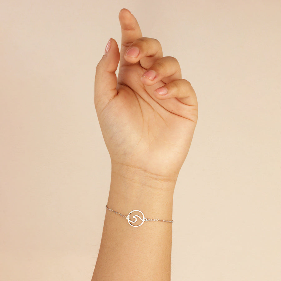 Pulsera Ola en Circulo