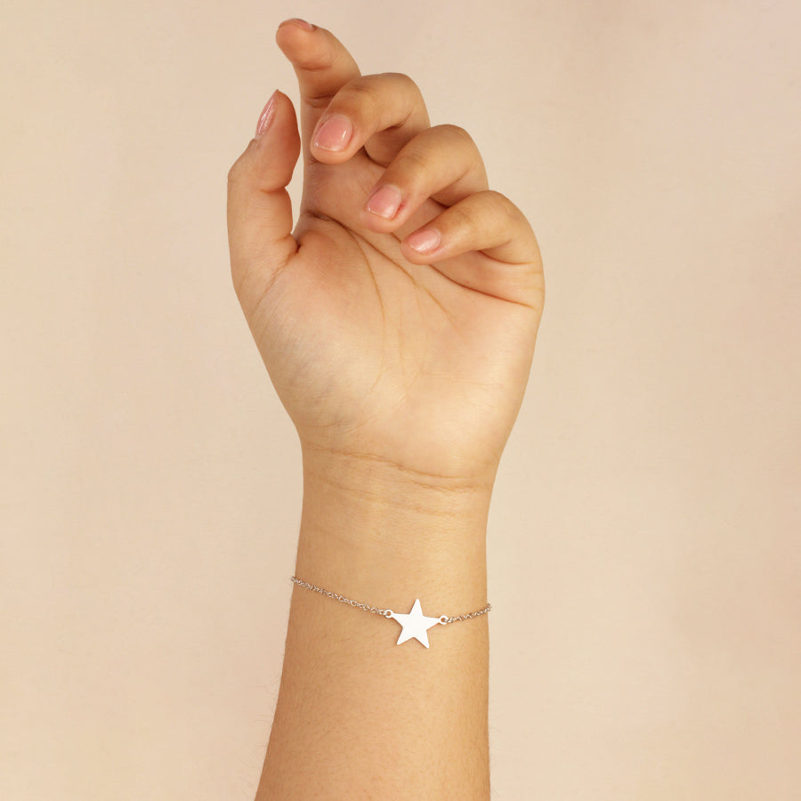 Pulsera Estrella Lisa