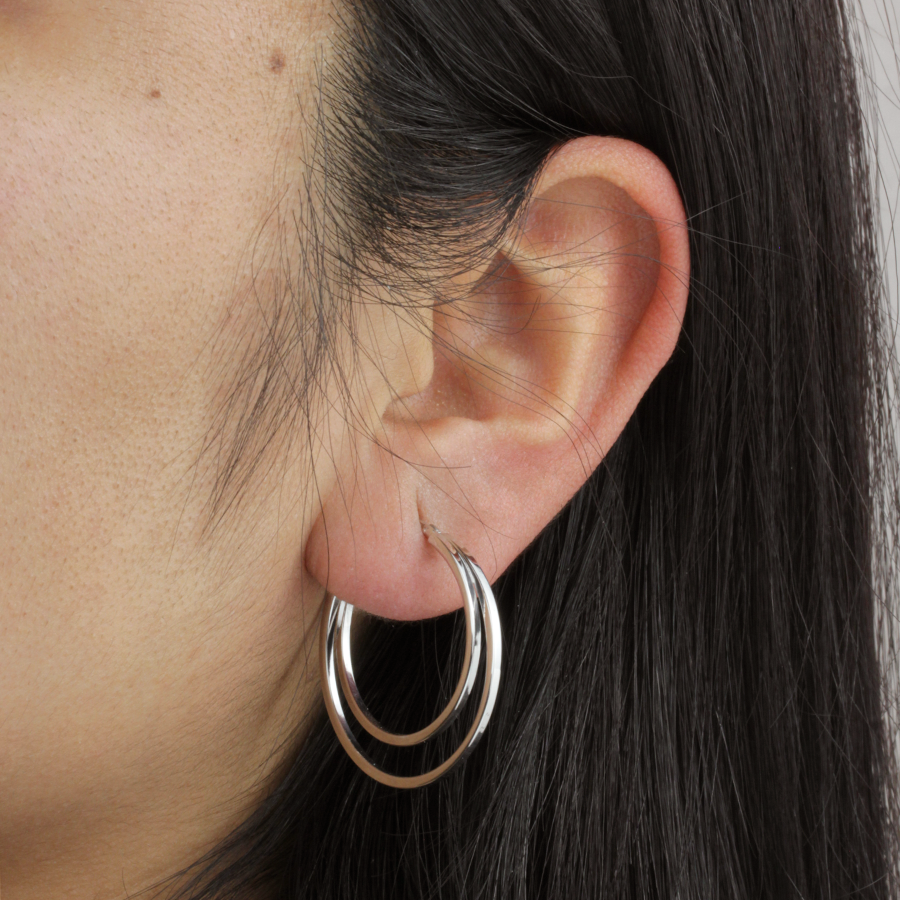 Criolla Doble 1,5mm Ø 30mm Plata