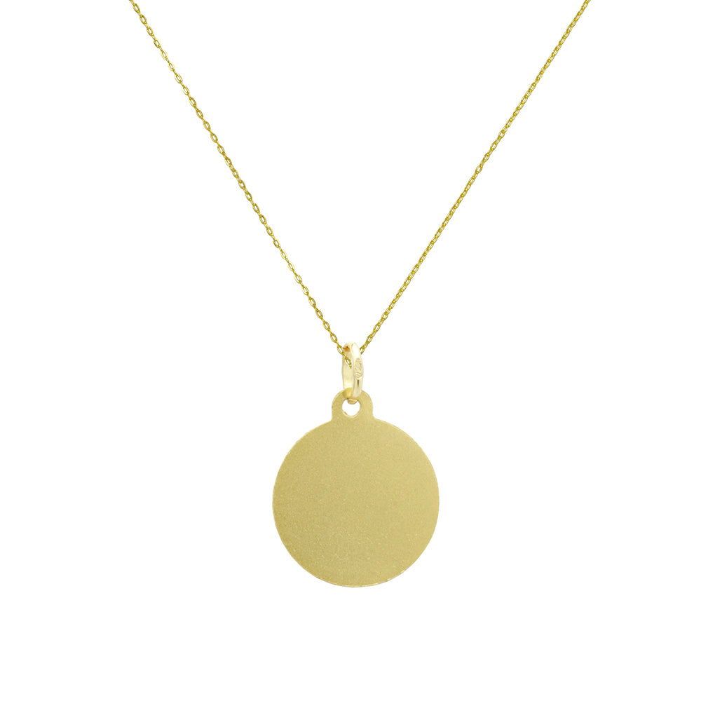 Collar Ángel Te guardaré de Oro 18K Personalizado