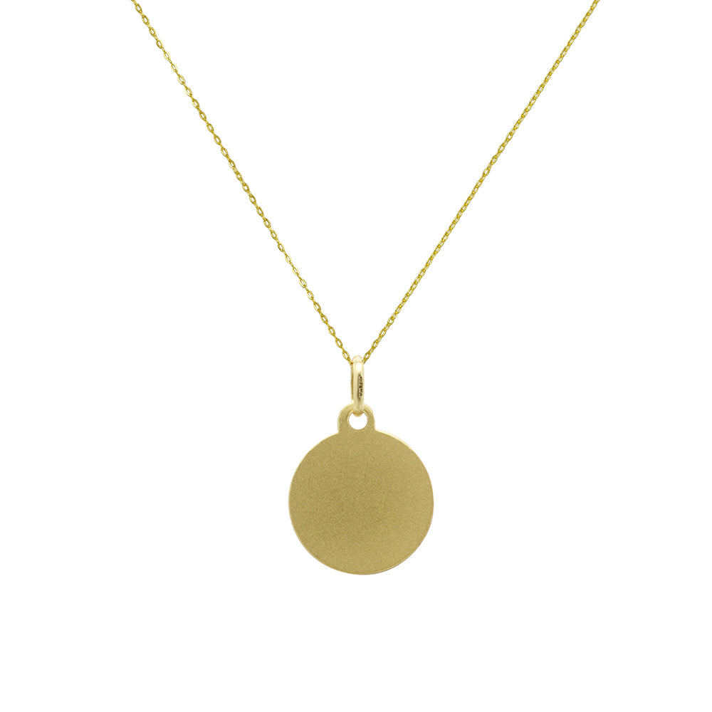Collar Querubín de Oro 18K Personalizado