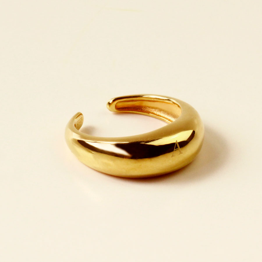 Anillo Bold de Plata 925 para Mujer Personalizada
