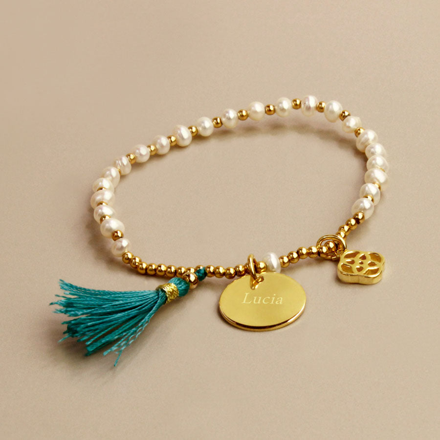 Pulsera Maldives de Plata 925 Personalizada