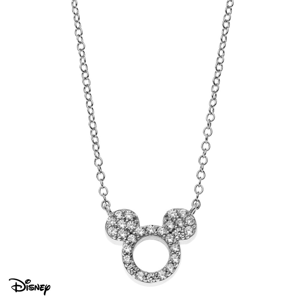 Collar Mickey Circonitas Disney Plata