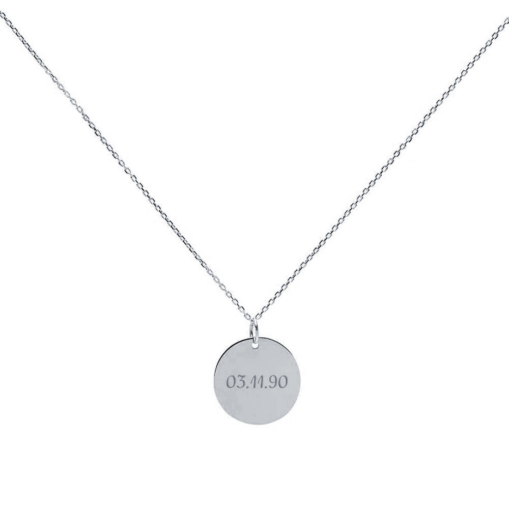Collar Medalla de Oro 9K y Oro 18K Personalizado