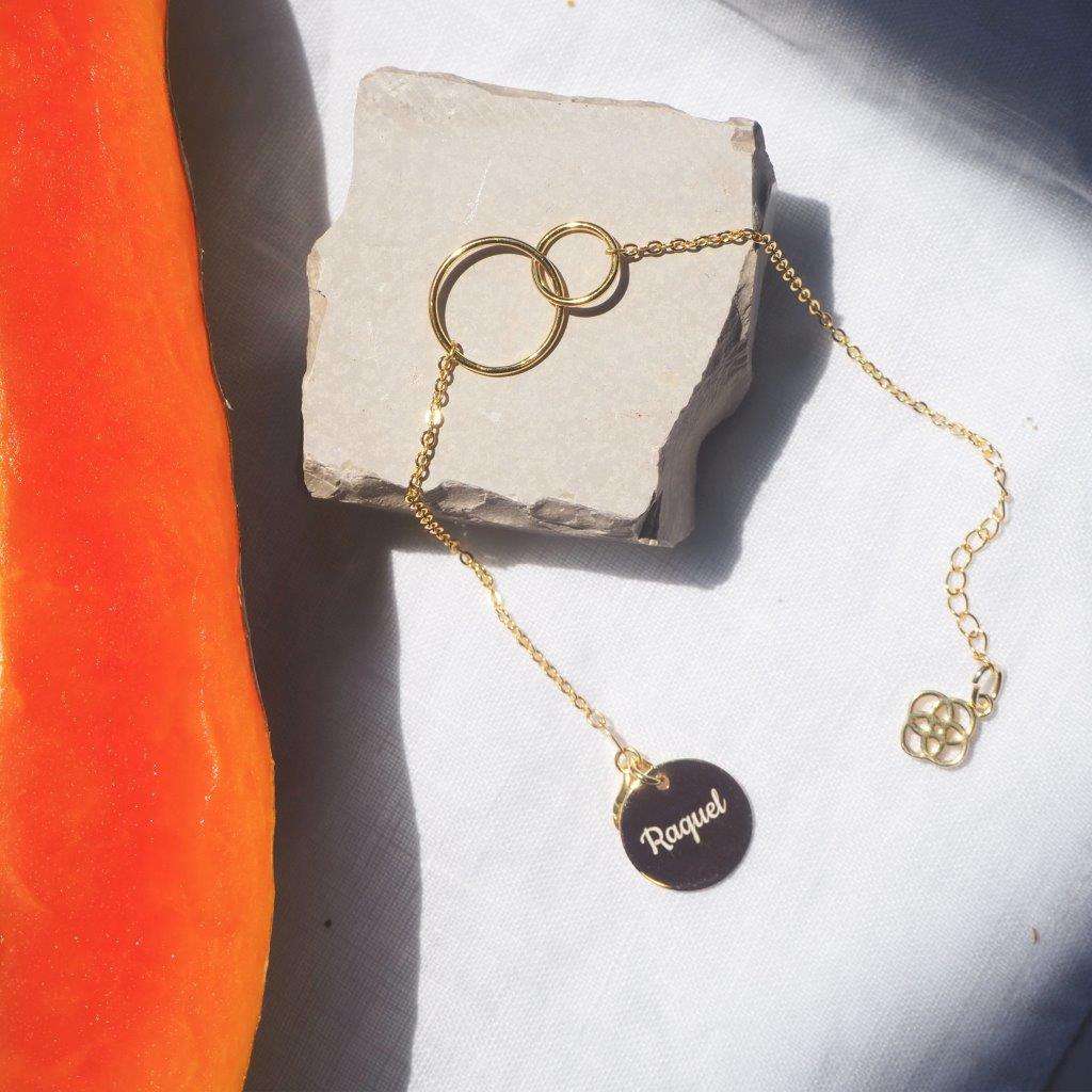 Pulsera Vínculo de Plata 925 Personalizada