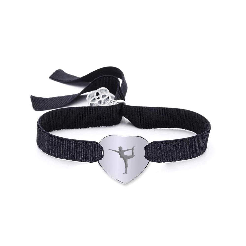 Pulsera Corazón de Plata 925 con Nombre Grabado