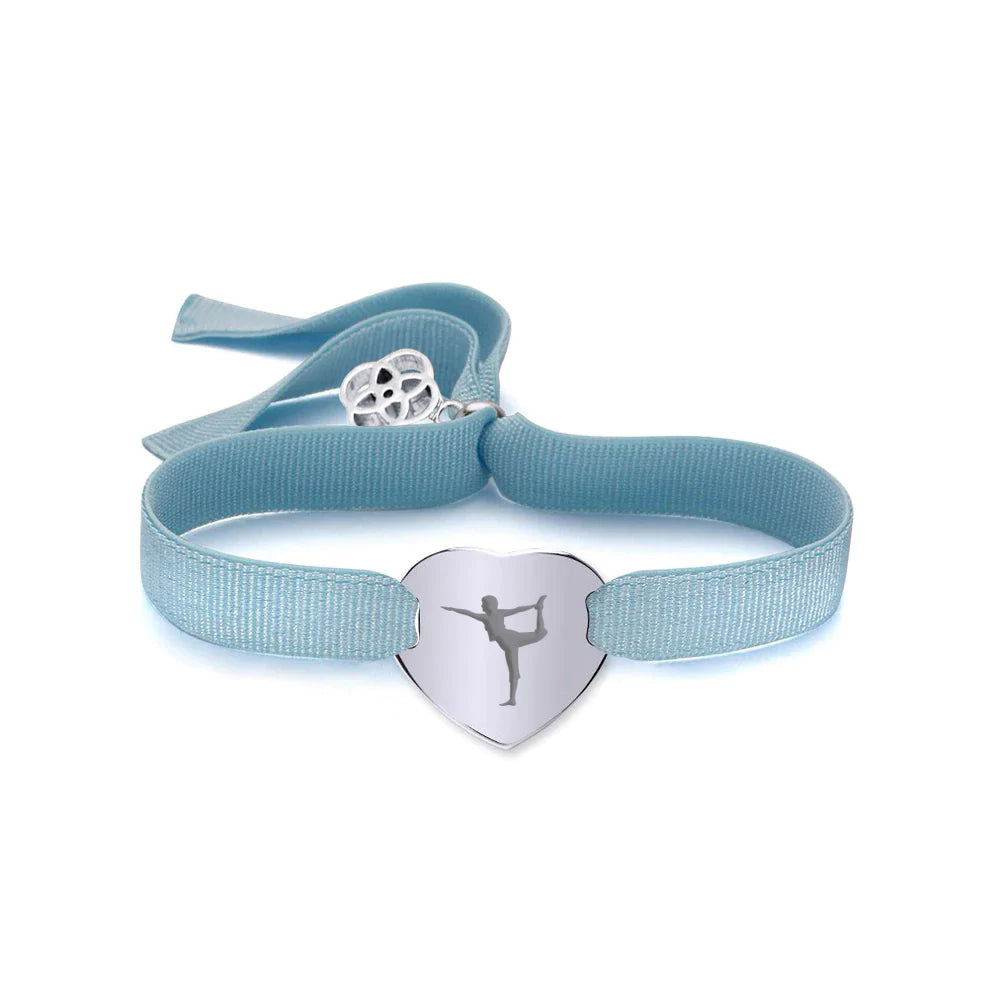 Pulsera Corazón de Plata 925 con Nombre Grabado
