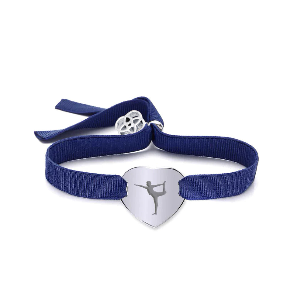 Pulsera Corazón de Plata 925 con Nombre Grabado