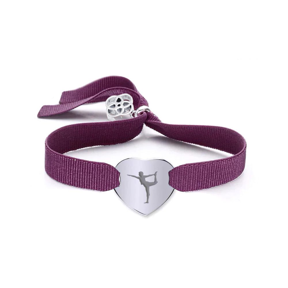 Pulsera Corazón de Plata 925 con Nombre Grabado