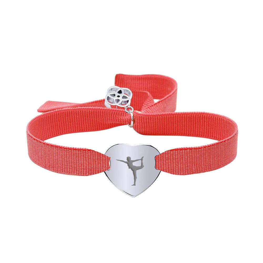 Pulsera Corazón de Plata 925 con Nombre Grabado
