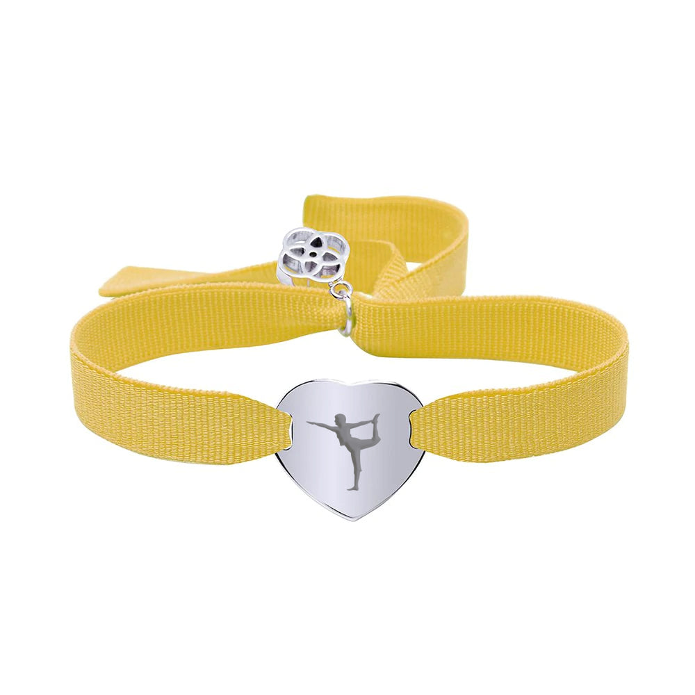 Pulsera Corazón de Plata 925 con Nombre Grabado