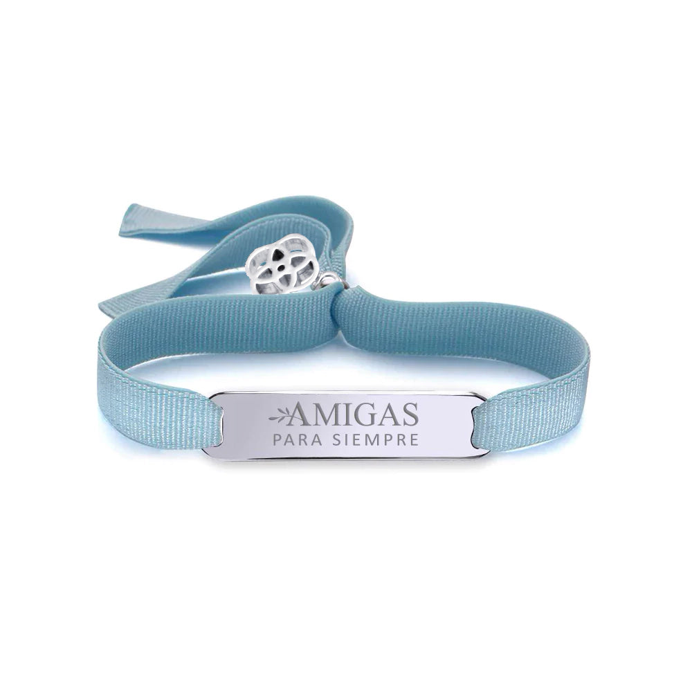 Pulsera Barra de Plata 925 para Mujer Personalizada