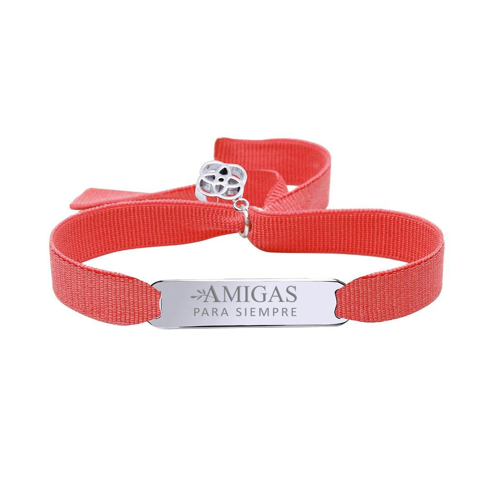 Pulsera Barra de Plata 925 para Mujer Personalizada