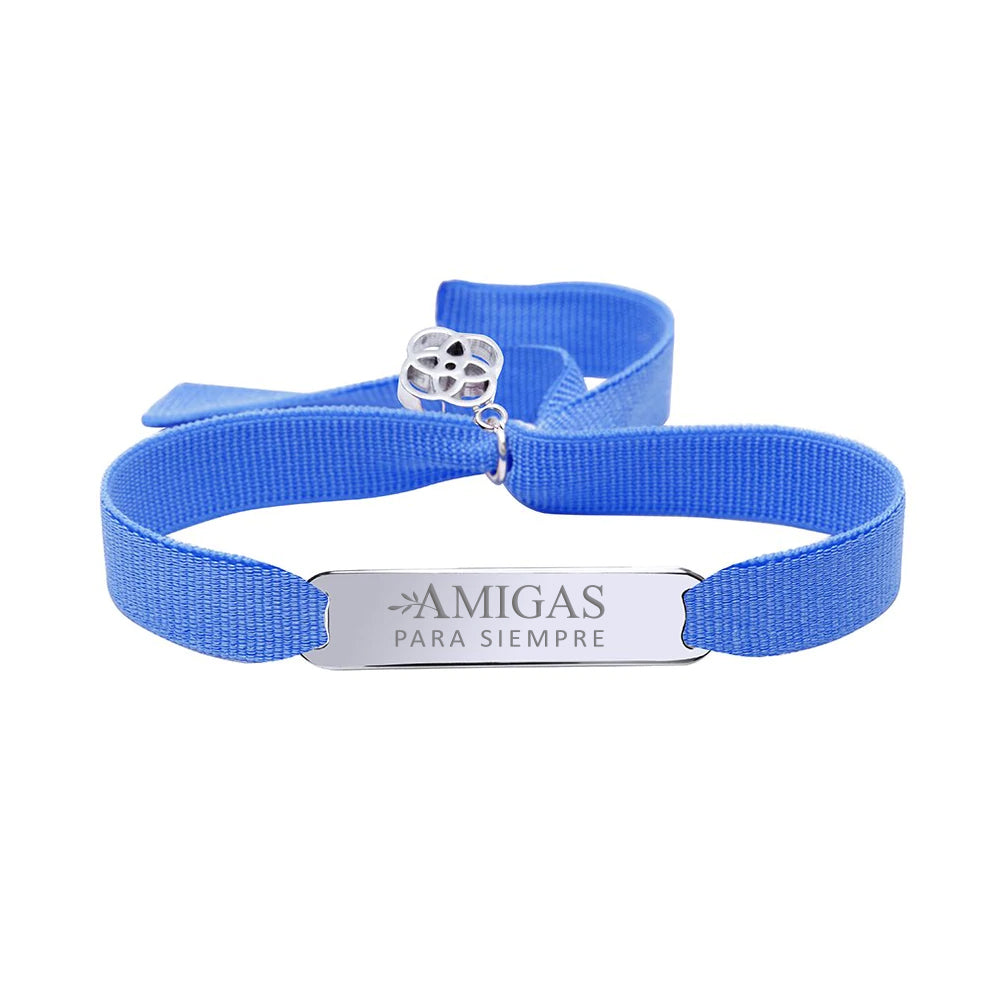 Pulsera Barra de Plata 925 para Mujer Personalizada