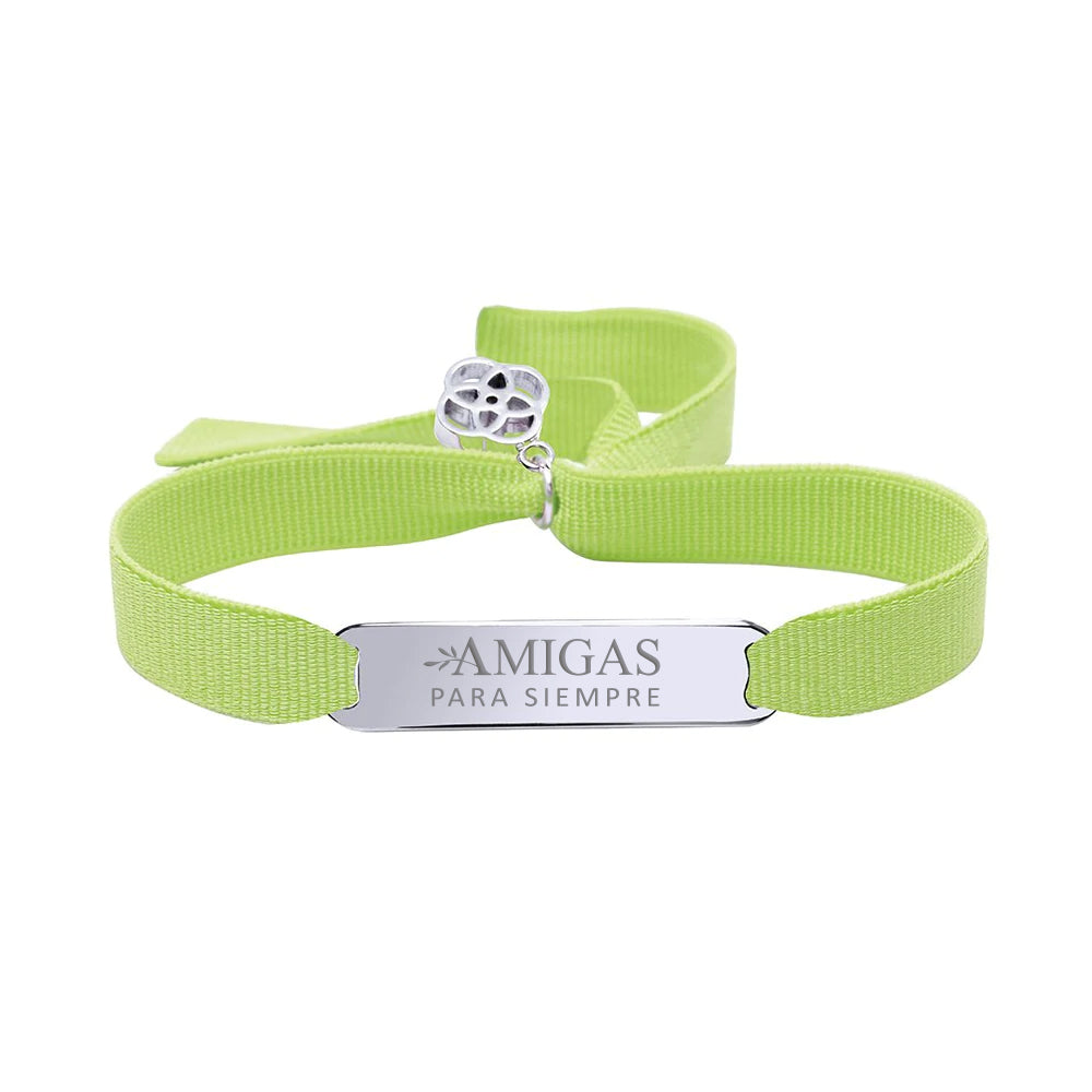 Pulsera Barra de Plata 925 para Mujer Personalizada