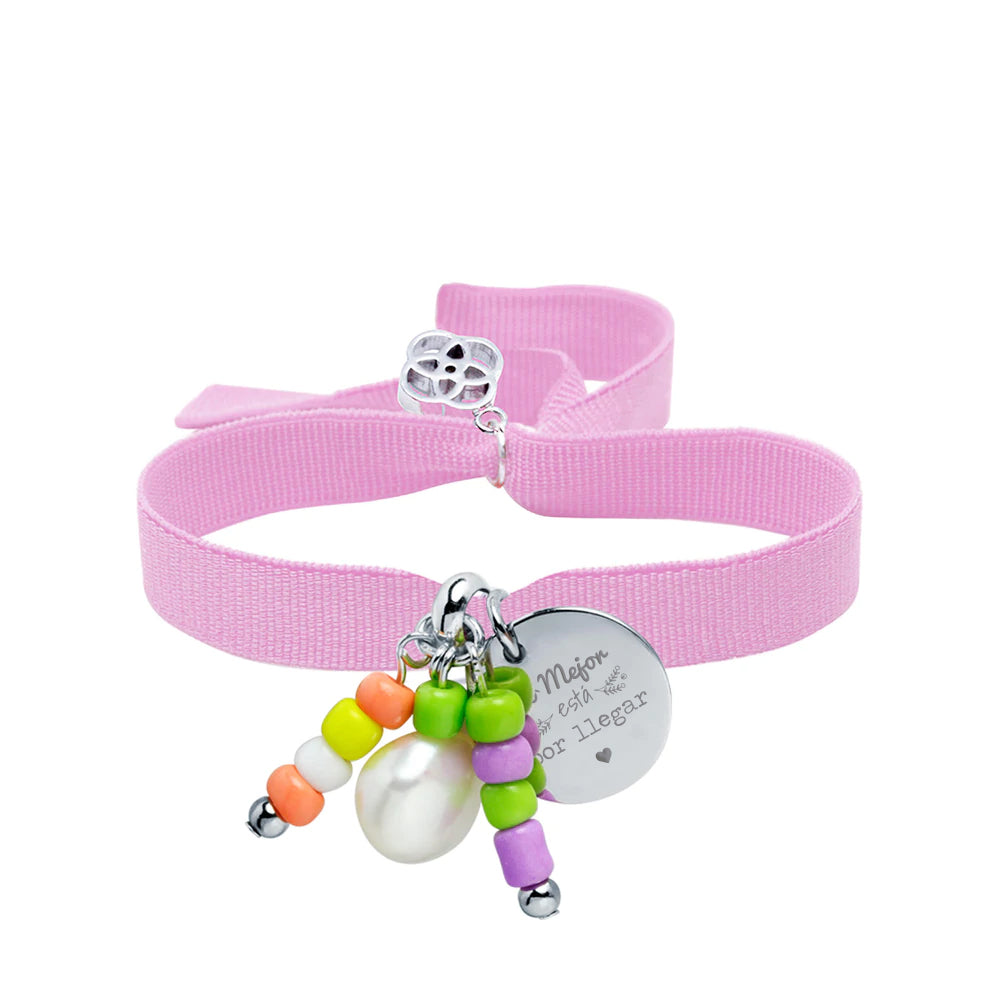 Pulsera elástica Purple Reef