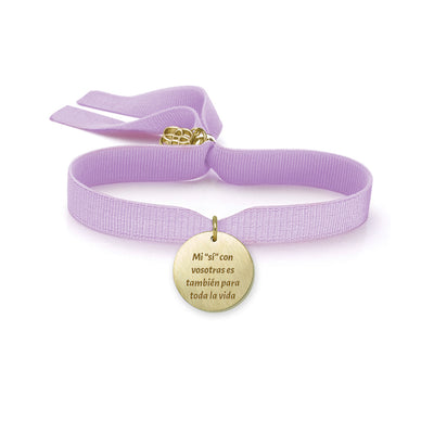 Pulsera Romance de Acero Personalizada