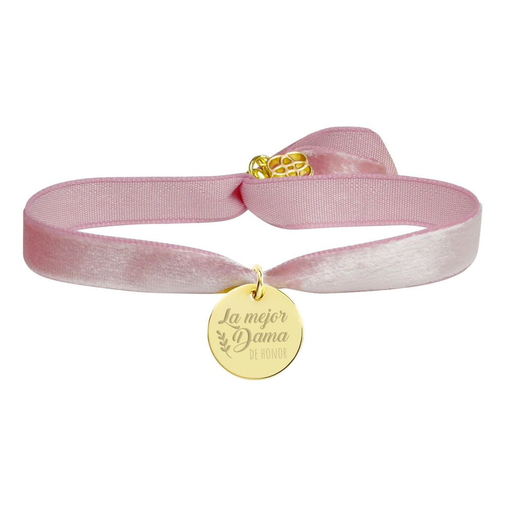 Pulsera Testigos de Boda de Plata 925 Personalizada