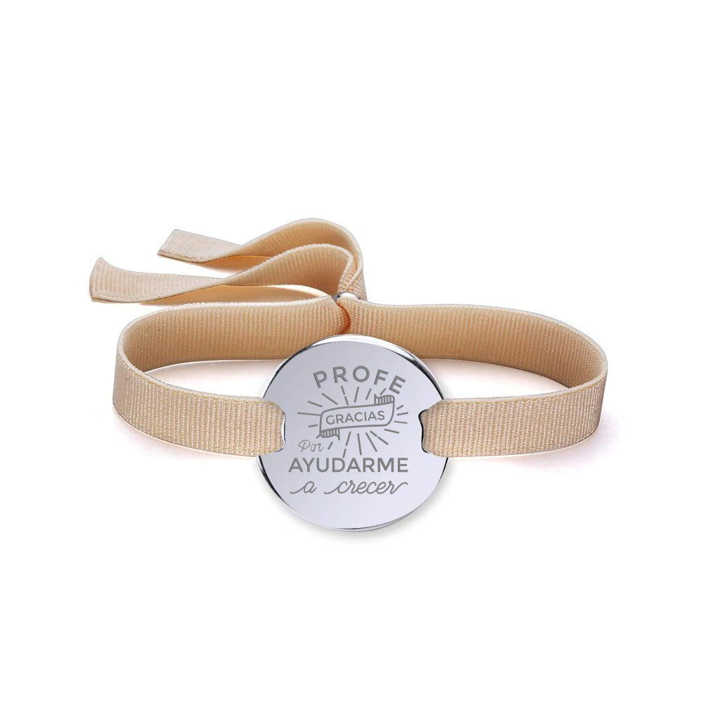 Pulsera Stretch de Plata 925 Personalizada