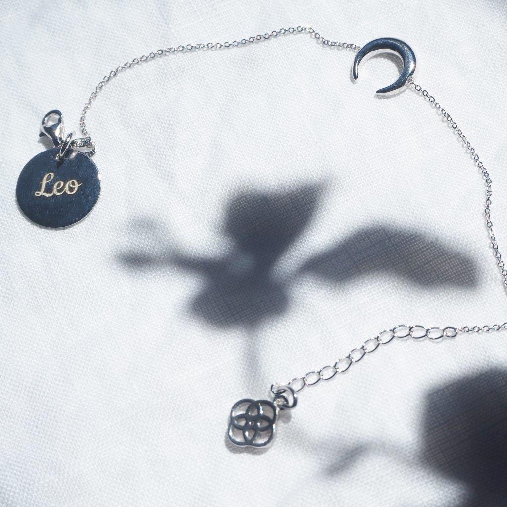 Pulsera Crescent Moon de Plata 925