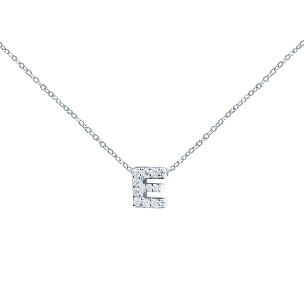 Collar de Plata 925 con Inicial Grabada
