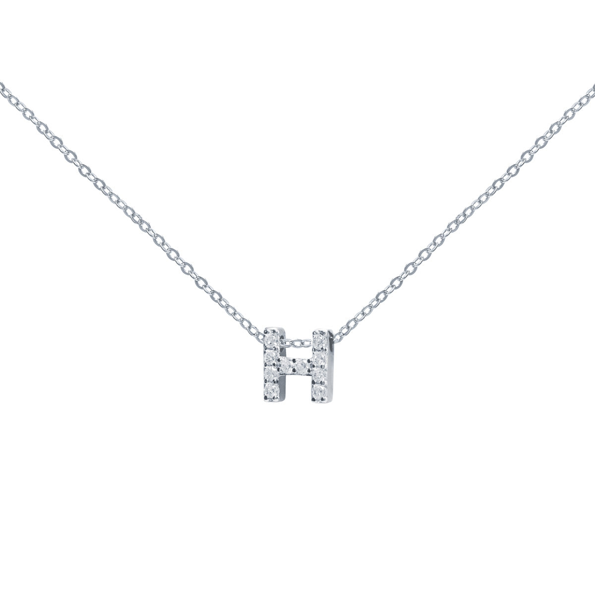 Collar de Plata 925 con Inicial Grabada