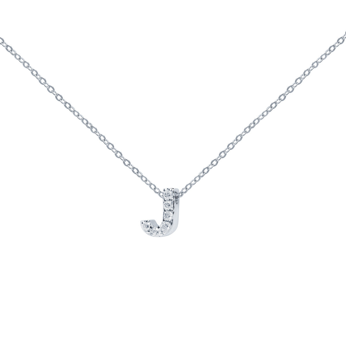 Collar de Plata 925 con Inicial Grabada