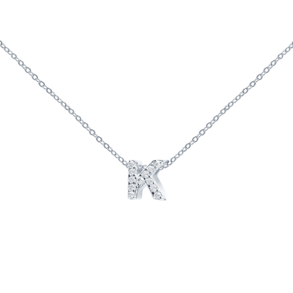 Collar de Plata 925 con Inicial Grabada