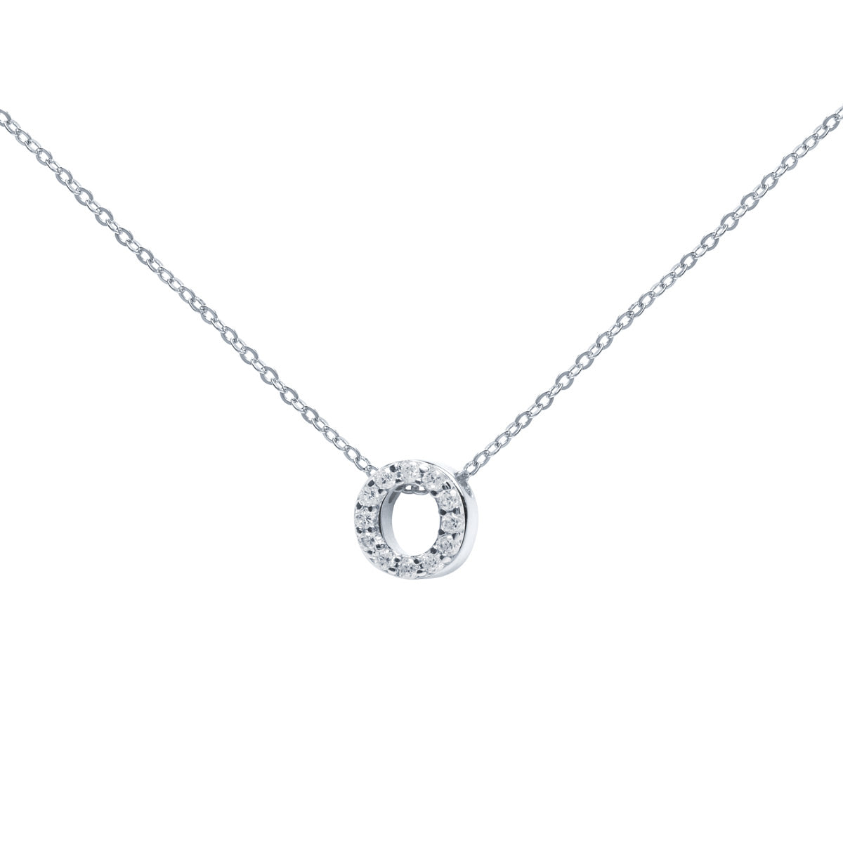 Collar de Plata 925 con Inicial Grabada