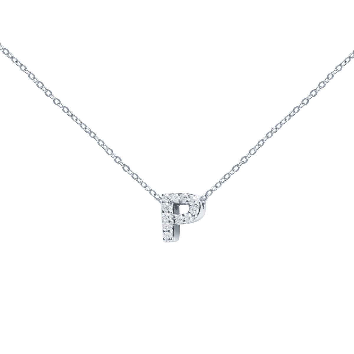 Collar de Plata 925 con Inicial Grabada