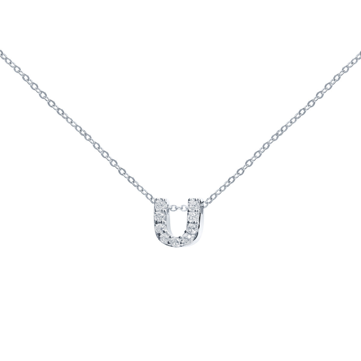 Collar de Plata 925 con Inicial Grabada