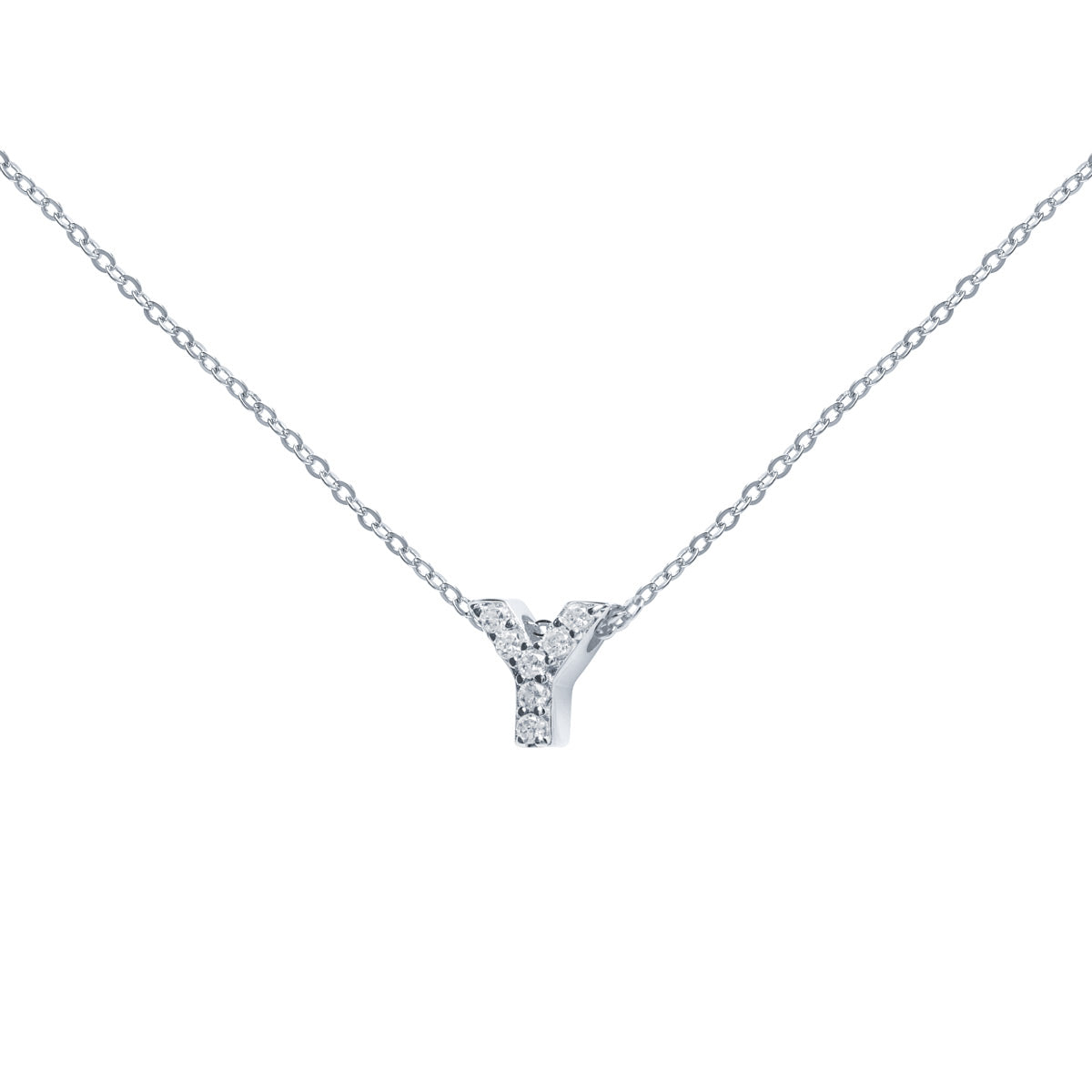 Collar de Plata 925 con Inicial Grabada