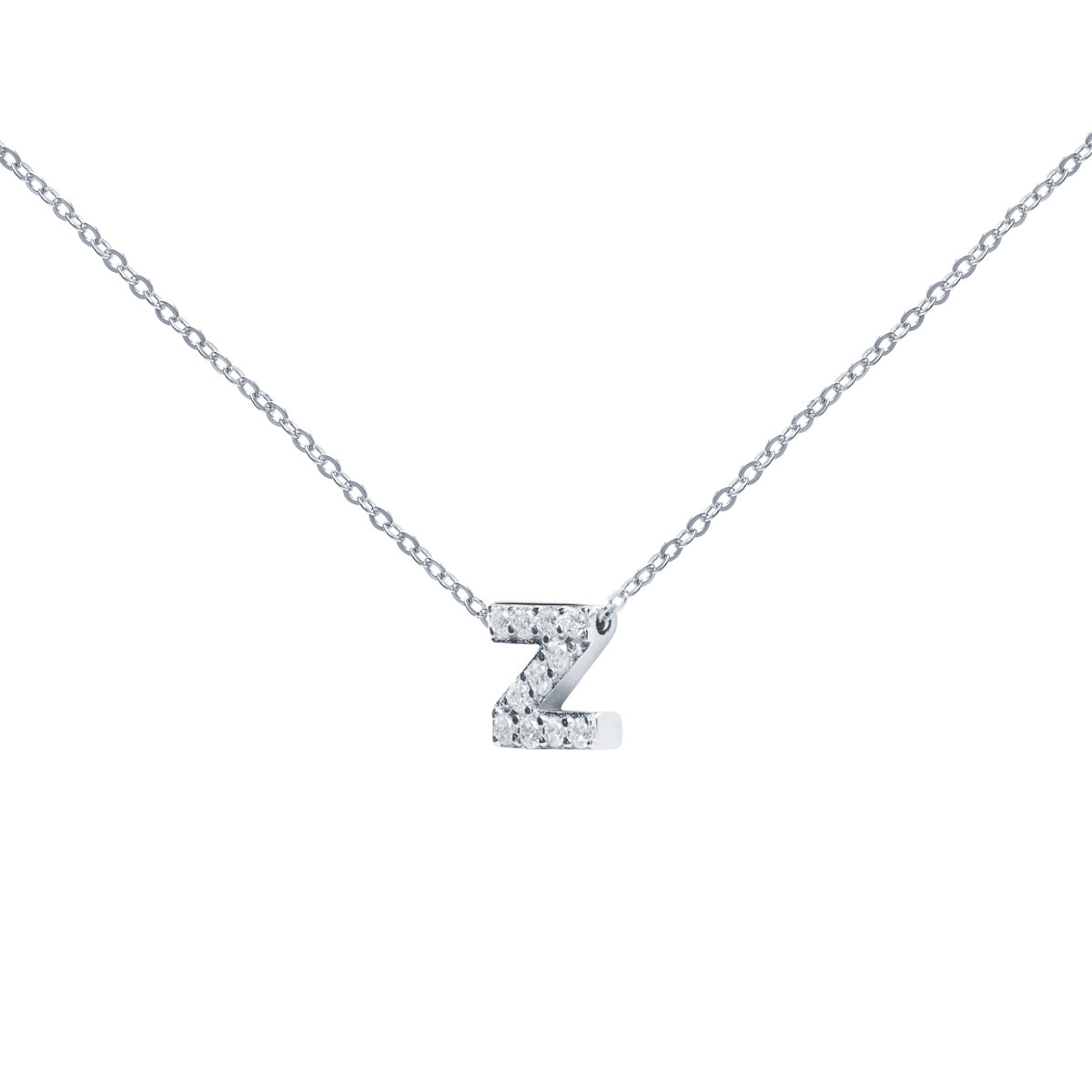 Collar de Plata 925 con Inicial Grabada