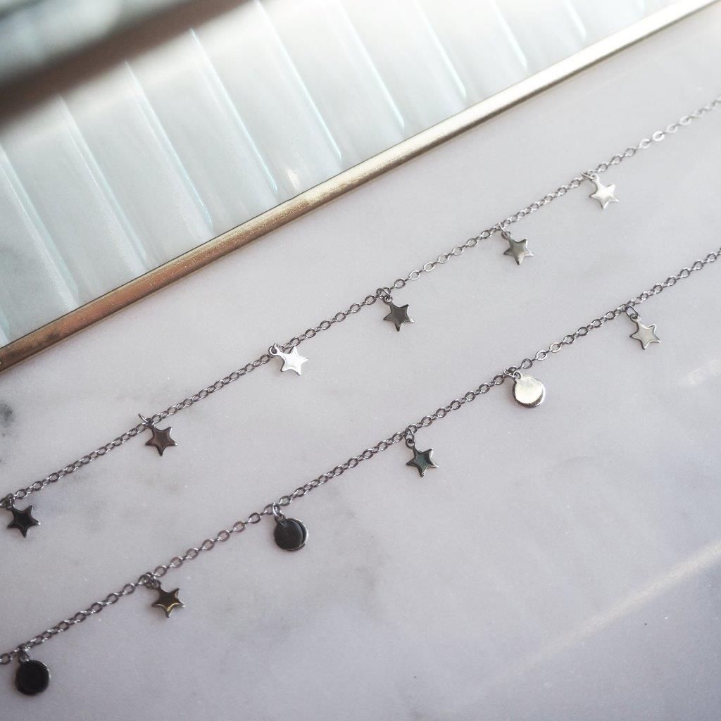 Pulsera Starlight de Plata 925 con Nombre Grabado