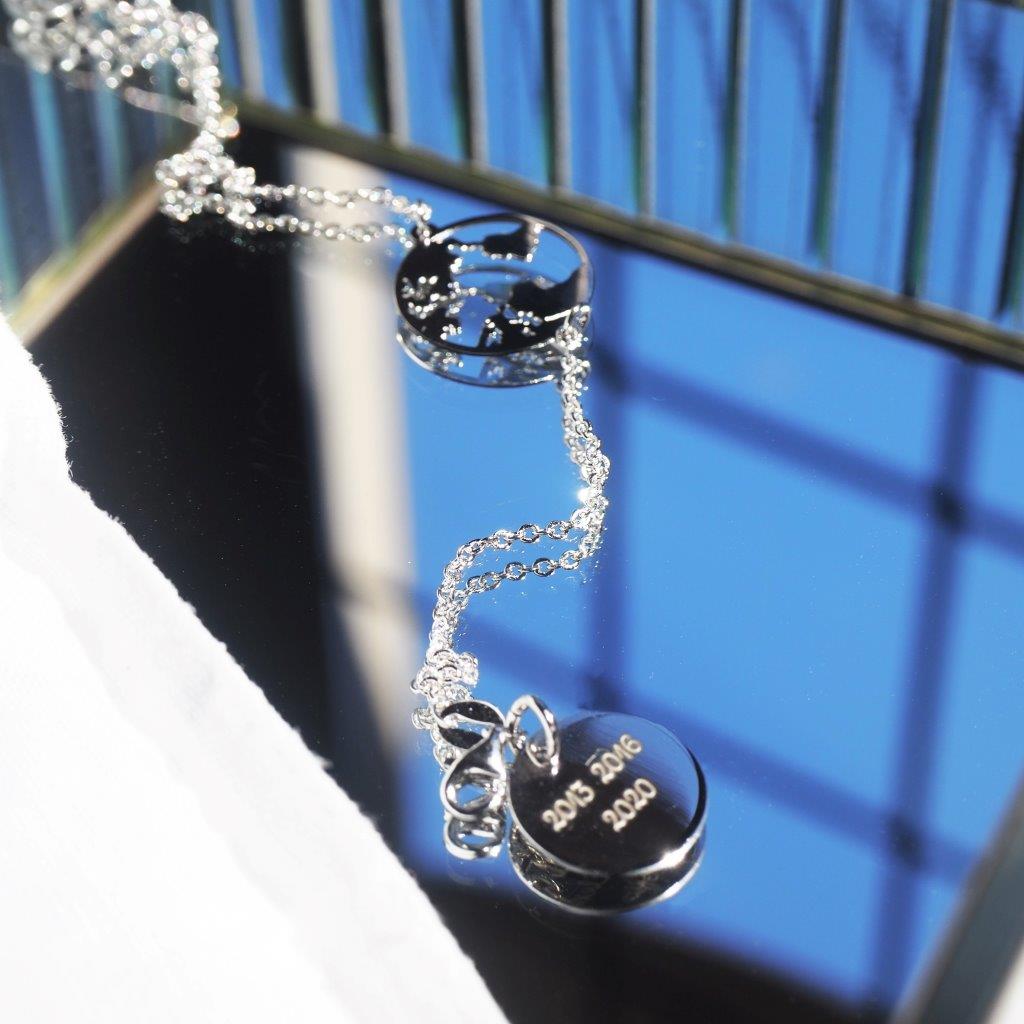 Pulsera Wanderlust Globe de Plata 925