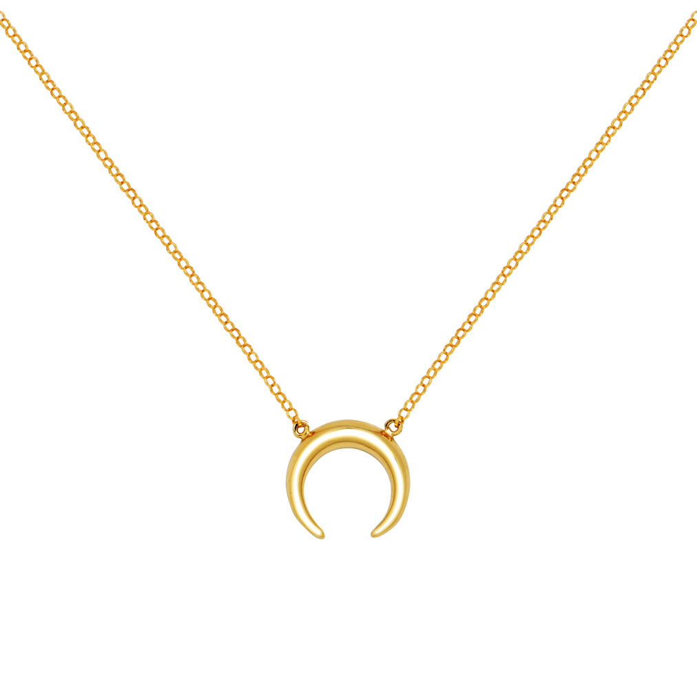 Collar Crescent Moon de Plata 925