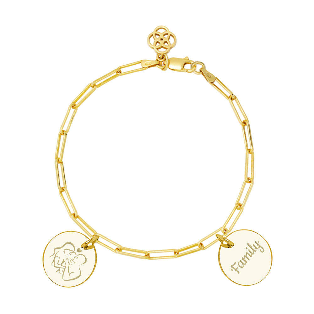 Pulsera Eslabón de Plata 925 Personalizada