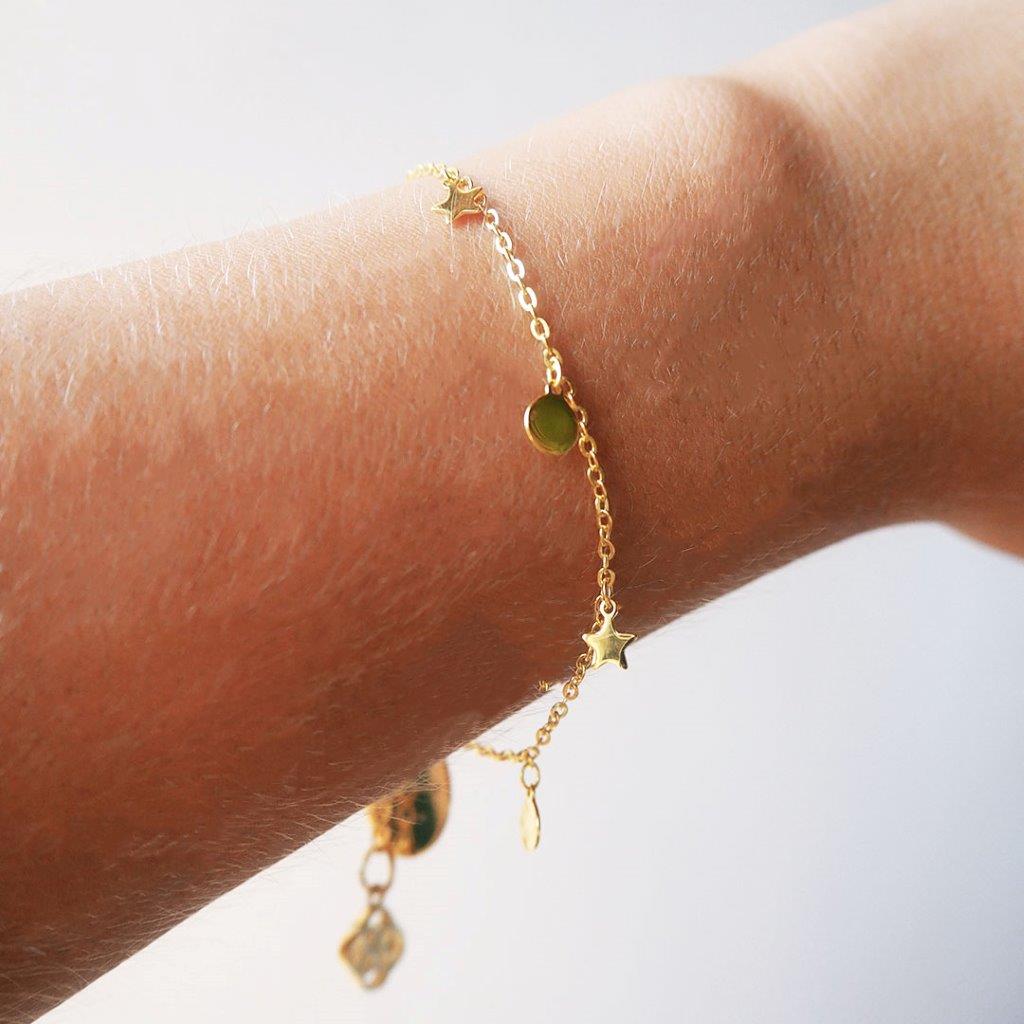Pulsera Starlight de Plata 925 con Nombre Grabado