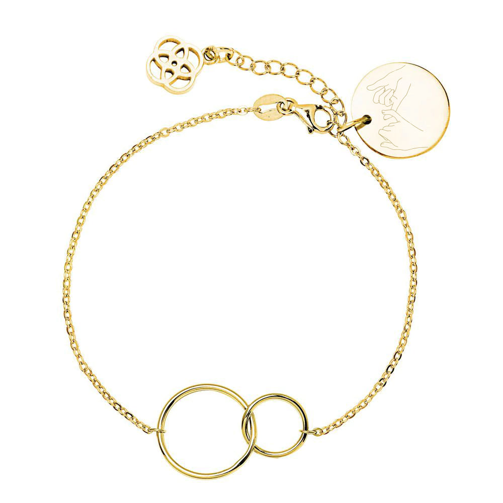 Pulsera Vínculo de Plata 925 Personalizada