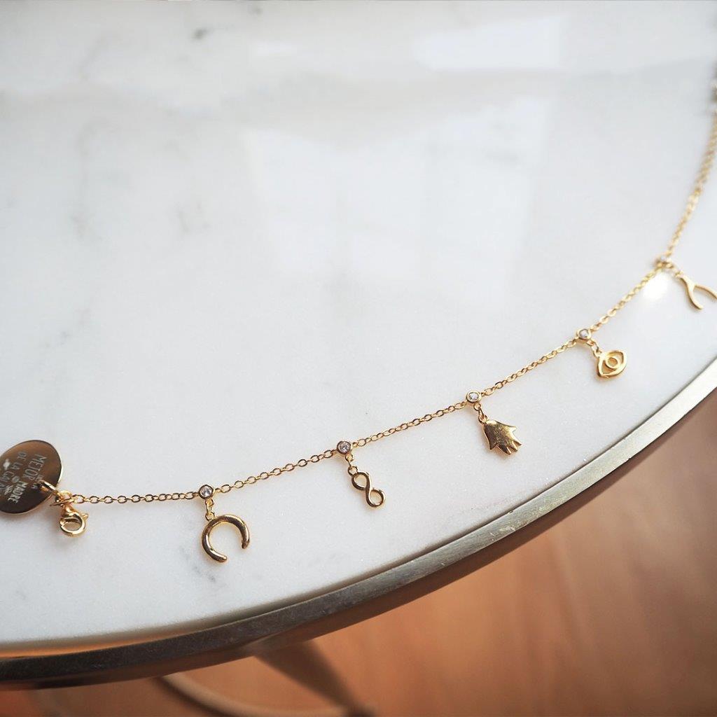 Pulsera Circonitas Buena Fortuna de Plata 925