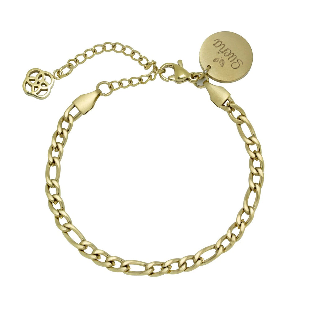 Pulsera Personalizable Cadena Figaro